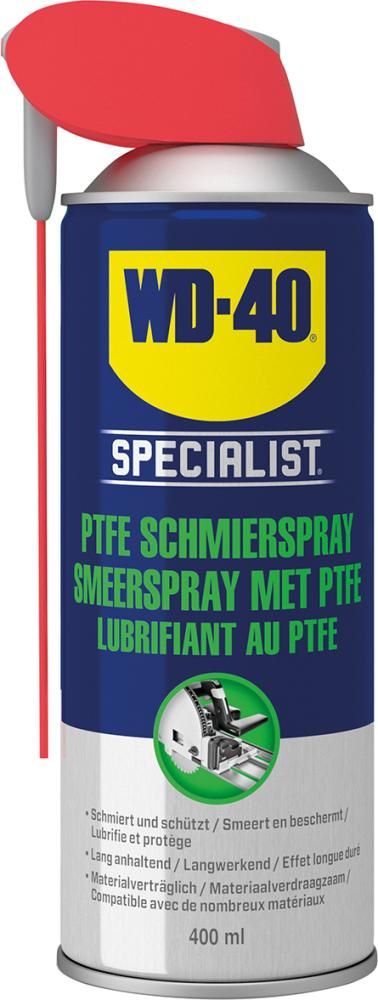 Produktbild WD-40 Schmierspray Polytetrafluorethylen Specialist Smart Straw Sprühdose mit 400 ml