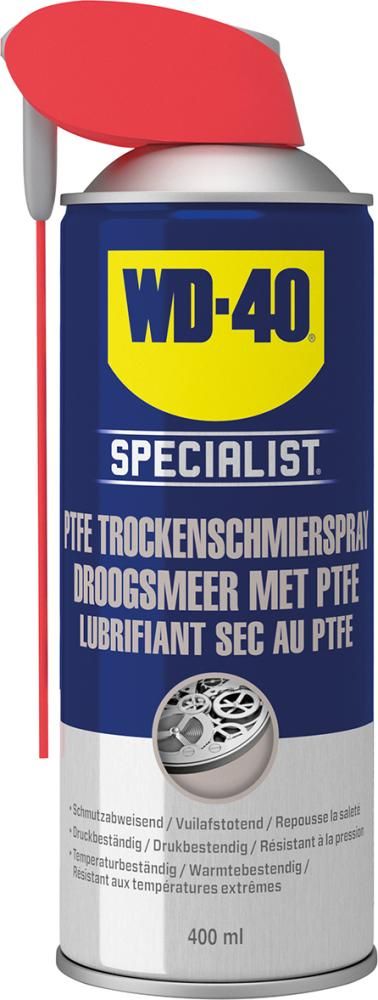 Produktbild WD-40 Trockenschmierspray Polytetrafluorethylen Specialist Smart Straw Sprühdose 400ml