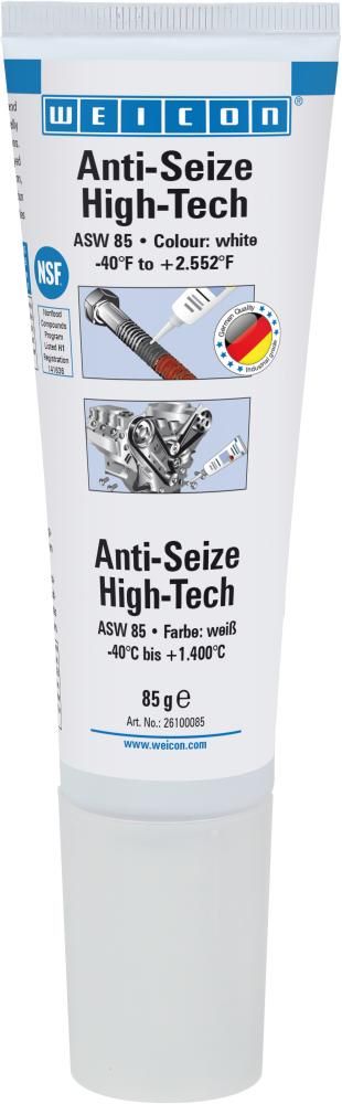 Produktbild Weicon Montagepaste Anti Seize ASW 85 Tube High Tech Tube mit 85 g