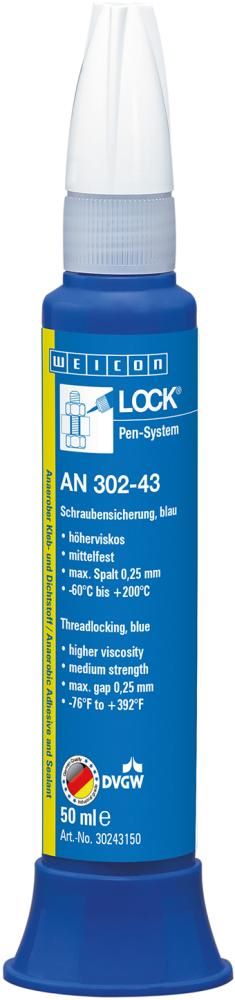 Produktbild Weicon Schraubensicherung AN 302-43 Pen mit 50 ml