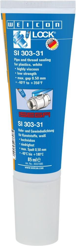Produktbild Weicon Rohrdichtung und Gewindedichtung SI 303-31 85 Tube mit 85 ml