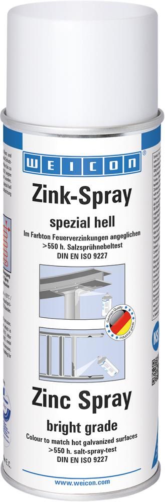 Produktbild Weicon Zinkspray spezial hell Sprühdose mit 400 ml