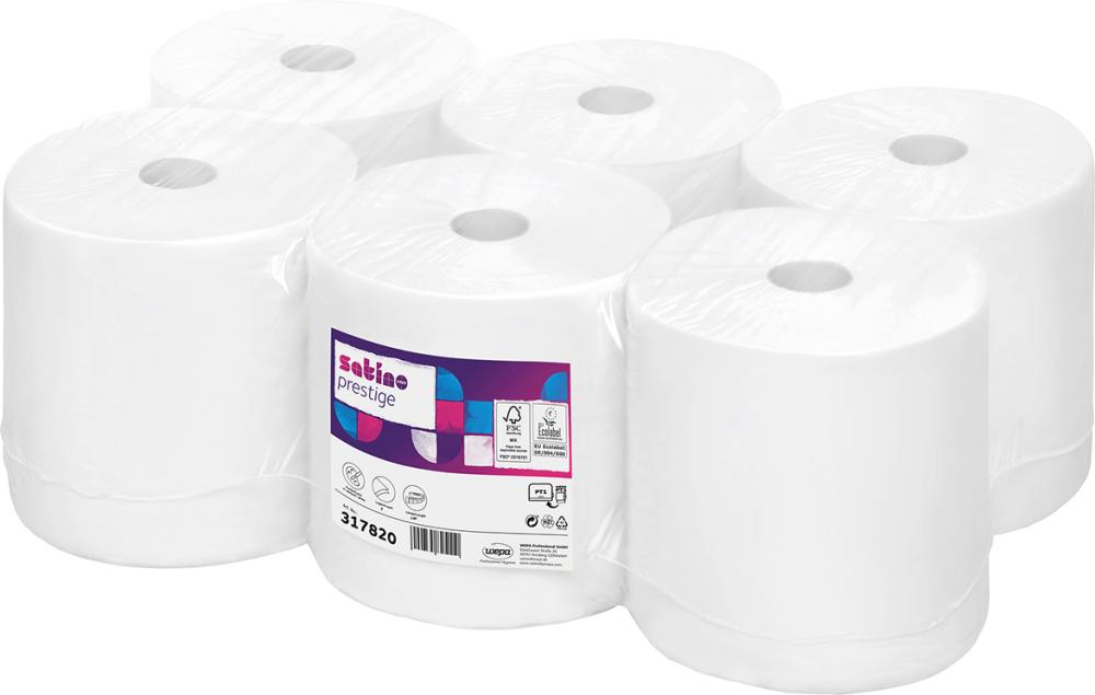 Produktbild Handtuchrolle Prestige 2 Lagen Satino 6 x 150 Meter