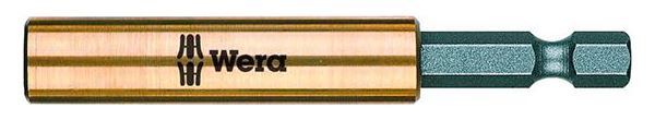 Produktbild Wera Bithalter CuBe 1/4 Zoll für 1/4 Zoll Bits Magnet und Sprengring 75 mm