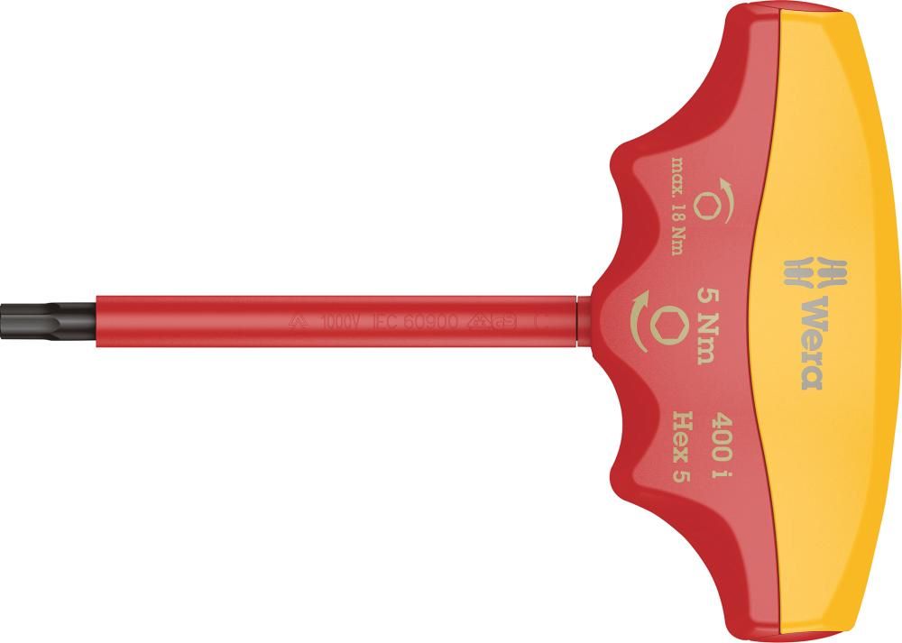 Produktbild Wera Drehmomentindikator VDE mit T Griff 5 x 90 mm 5Nm