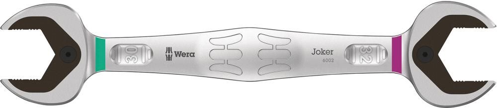 Produktbild Wera Joker Doppel-Maulschlüssel Schlüsselweite 30 x 32 mm bild 1