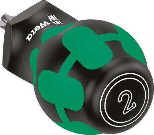 Produktbild Wera Schraubendreher 355 Stubby Kreuzschlitz PZ02 x 25 mm bild 3