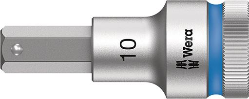 Produktbild Wera Schraubendrehereinsatz 1/2 Zoll Innensechskant mit Haltefunktion 10 x 60 mm