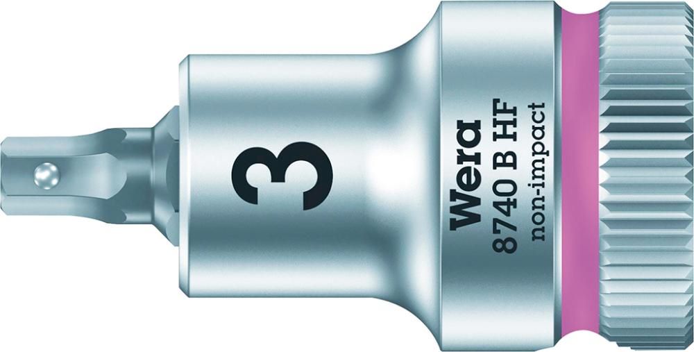 Produktbild Wera Schraubendrehereinsatz 3/8 Zoll Innensechskant 3 x 35 mm