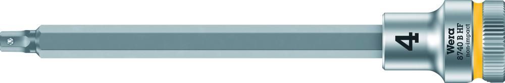 Produktbild Wera Schraubendrehereinsatz 3/8 Zoll Innensechskant mit Haltefunktion 4 x 107 mm