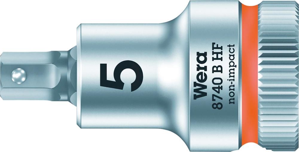Produktbild Wera Schraubendrehereinsatz 3/8 Zoll Innensechskant 5 x 35 mm