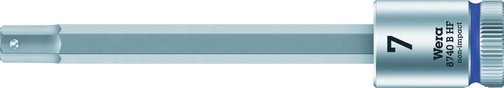 Produktbild Wera Schraubendrehereinsatz 3/8 Zoll Innensechskant 7 x 100 mm