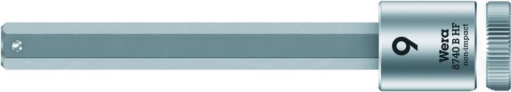 Produktbild Wera Schraubendrehereinsatz 3/8 Zoll Innensechskant 9 x 100 mm