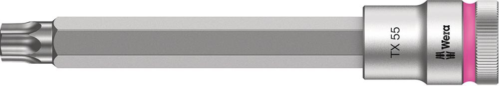 Produktbild Wera Schraubendrehereinsatz mit Haltefunktion 1/2 Zoll T55 HF x 140 mm