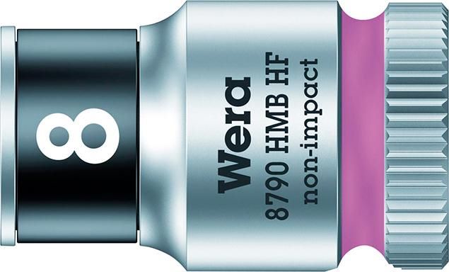 Produktbild Wera Steckschlüsseleinsatz Sechskant 3/8 Zoll 8 mm mit Haltefunktion