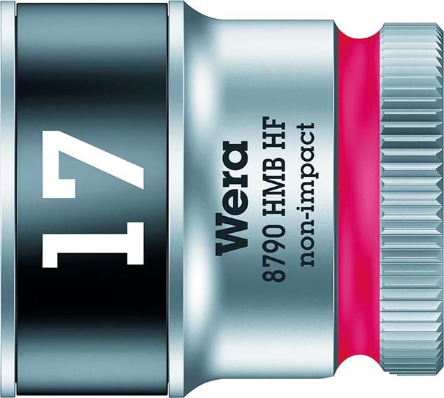 Produktbild Wera Steckschlüsseleinsatz Sechskant 3/8 Zoll 17 mm