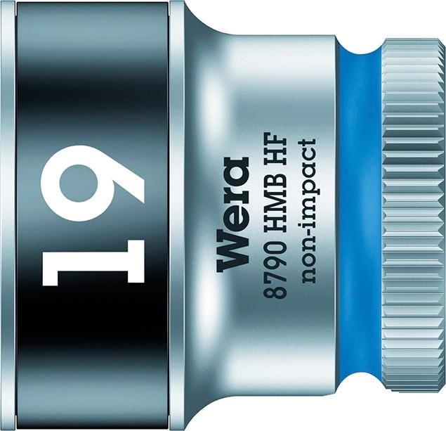 Produktbild Wera Steckschlüsseleinsatz Sechskant 3/8 Zoll 19 mm mit Haltefunktion