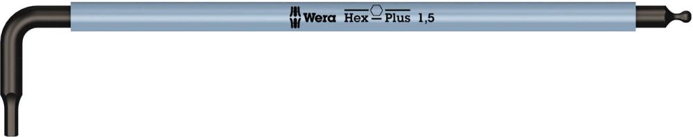 Produktbild Wera Winkelschraubendreher sechskant Multicolor ummantelt 1,5 mm