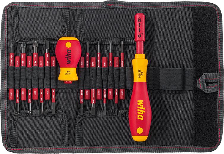 Produktbild Wiha Wechselklingen Satz slimVario VDE 18 Teile