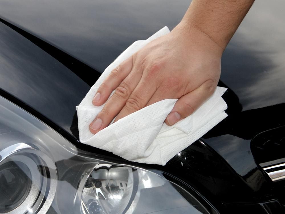 Produktbild Wipex Poliertuch Spezial weiß Pack mit 40 Tücher 30 x 38 cm Z gefaltet bild 2