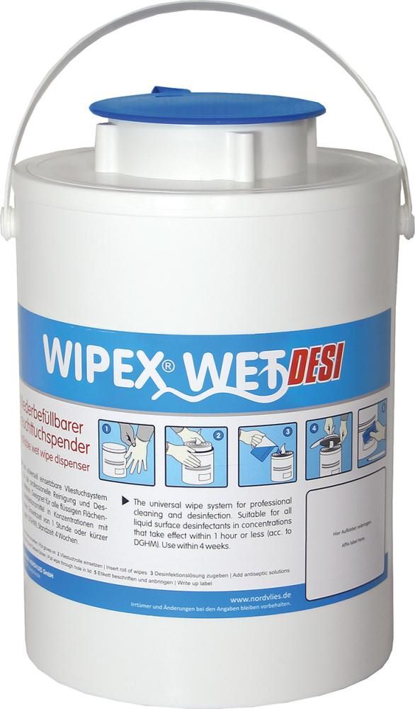 Produktbild Wipex Feuchttuchspender Wet aus Kunststoff blau