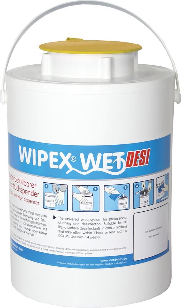Produktbild Wipex Feuchttuchspender Wet aus Kunststoff gelb