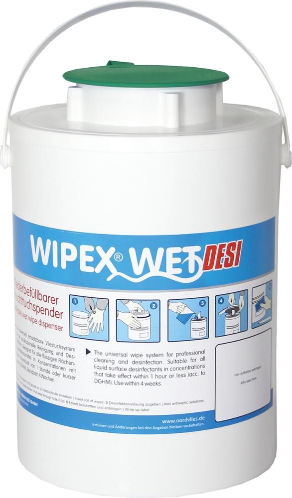 Produktbild Wipex Feuchttuchspender Wet aus Kunststoff grün