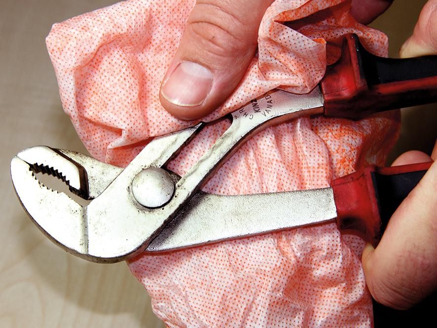 Produktbild Wipex Fliestuch Wet Starterpack Spender 2 Rollen und 2 Flaschen bild 2