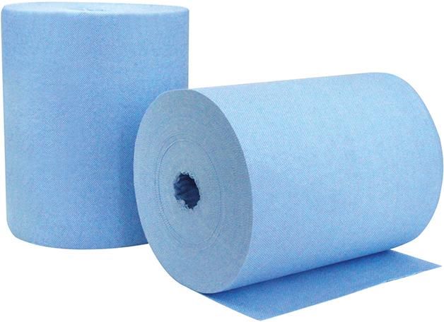Produktbild Wipex Wischtuch Work blau Rolle mit 200 Blatt 24 x 38 cm