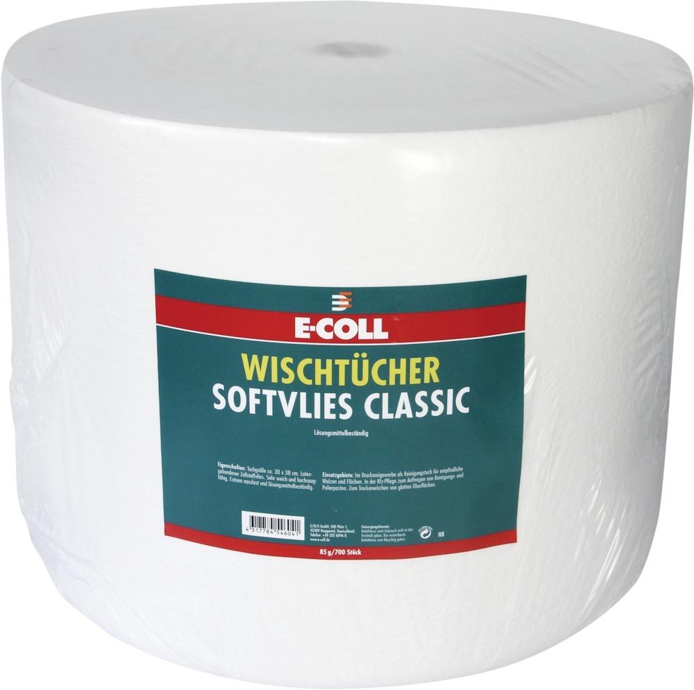 Produktbild E-Coll Wischtuch Softvlies Classic 700 Blatt 30 x 38mm