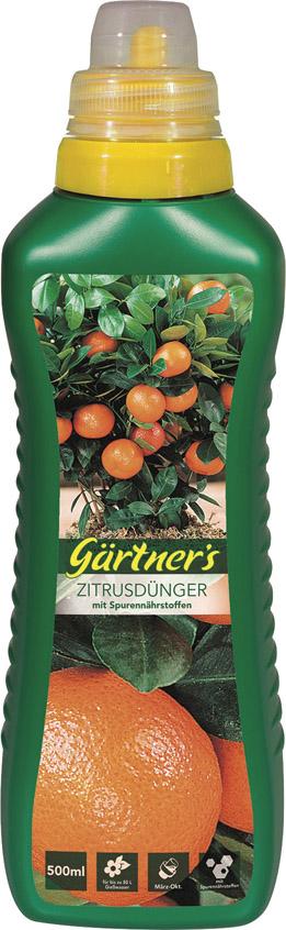 Produktbild Gärtner`s Zitrusdünger 500ml