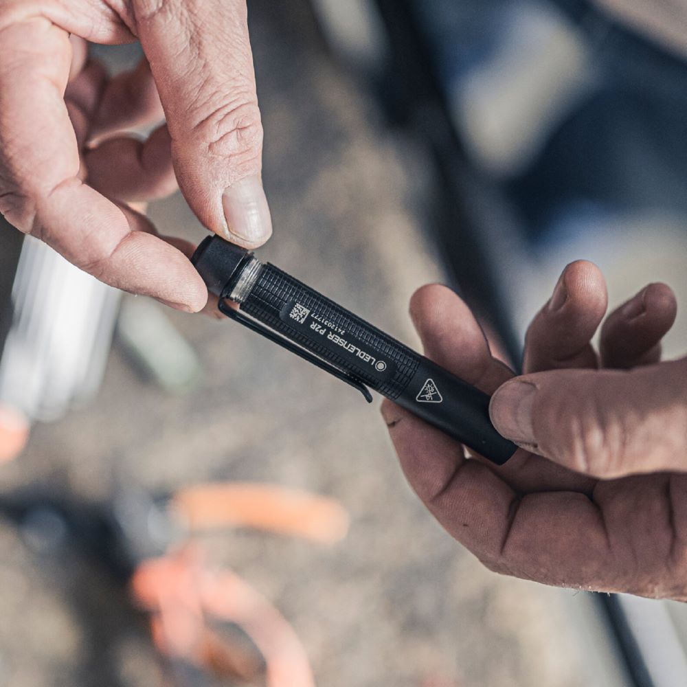 Produktbild Aufladbare Mikro-Stiftlampe mit Gehäuse aus 75 % recyceltem Aluminium, Fokussier bild 5