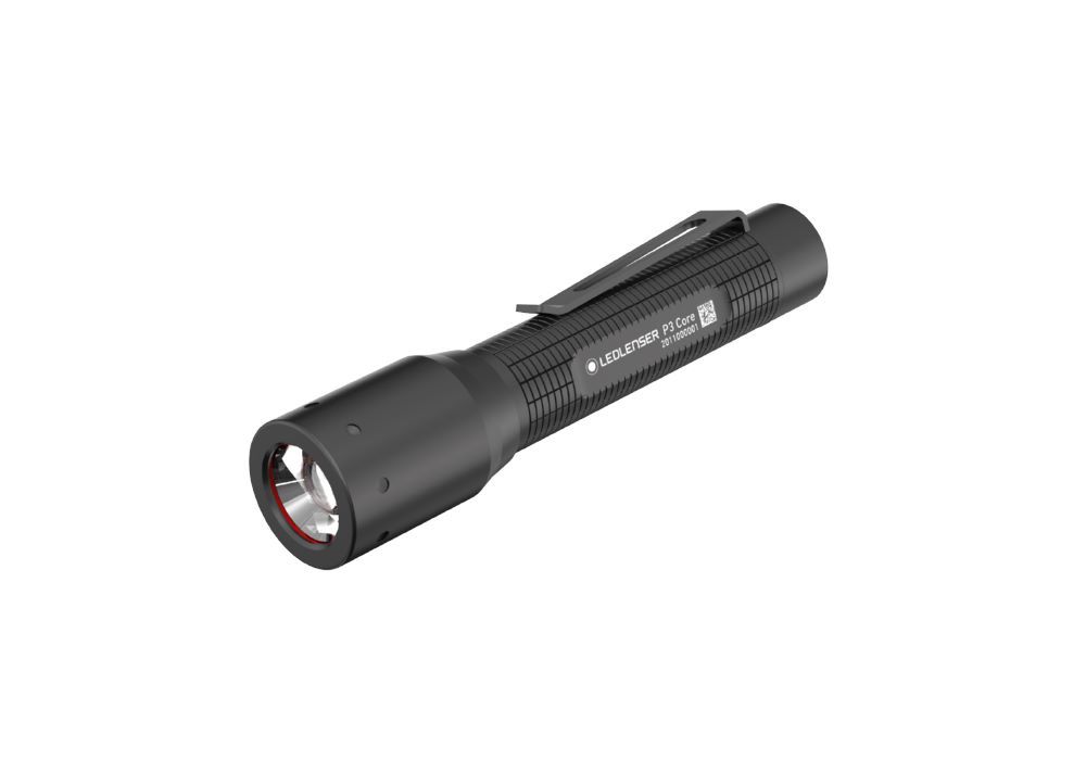 Produktbild Ledlenser P3 Core Batteriebetriebene Mini-LED-Taschenlampe mit Ansteck-Clip