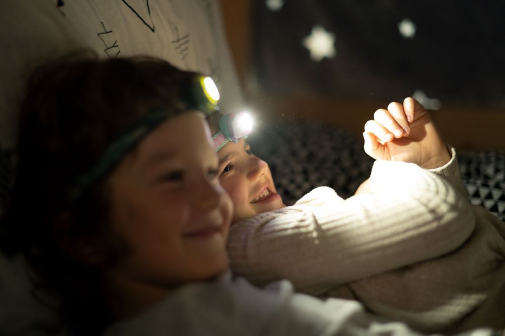 Produktbild Ledlenser KIDLED2 Kinder-Stirnlampe mit Weiß Rot und Blaulicht bild 3