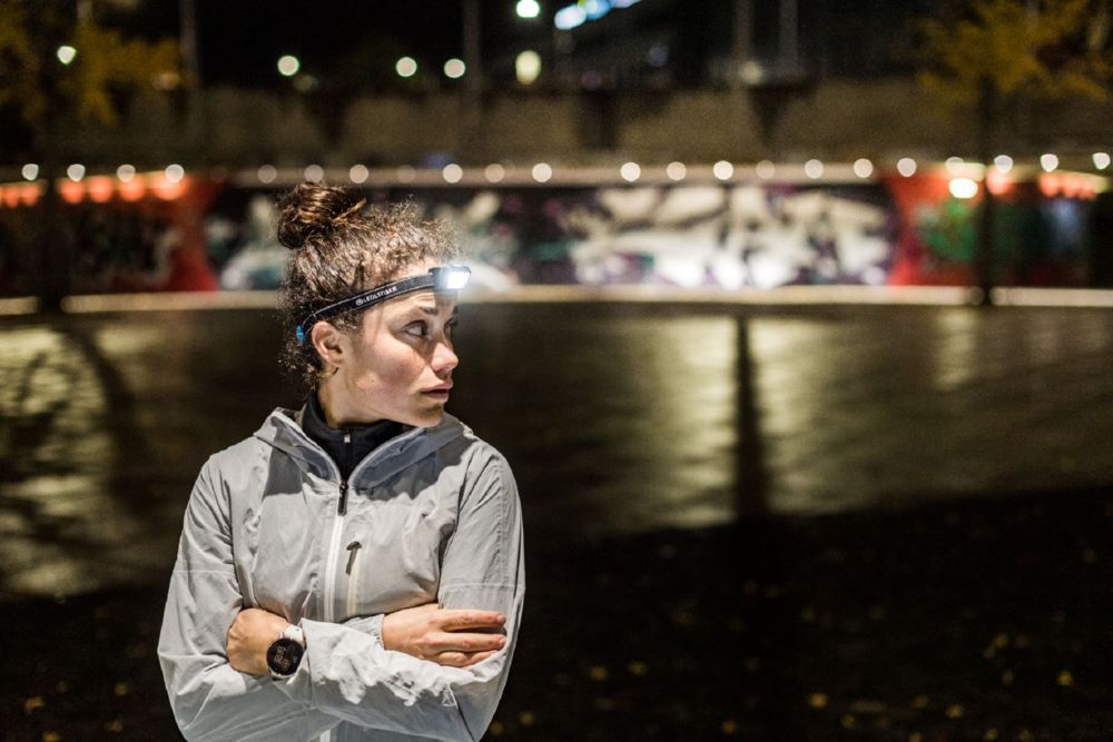 Produktbild Ledlenser Kopflampe NEO3 kompakte Laufsport Stirnlampe blau-schwarz bild 2