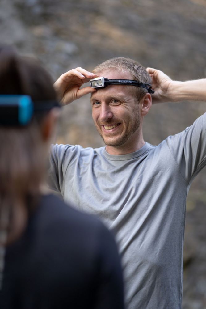 Produktbild Ledlenser Kopflampe NEO3 kompakte Laufsport Stirnlampe schwarz-gelb bild 2