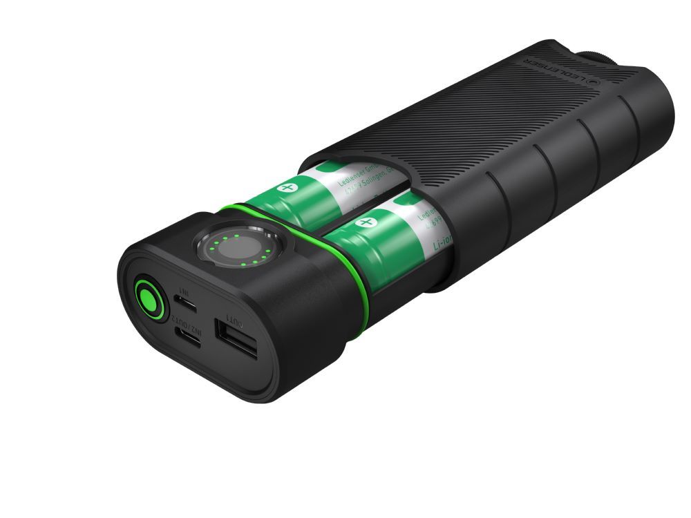 Produktbild Ledlenser Powerbank Flex10 mit zwei herausnehmbaren 21700 Akkus bild 2