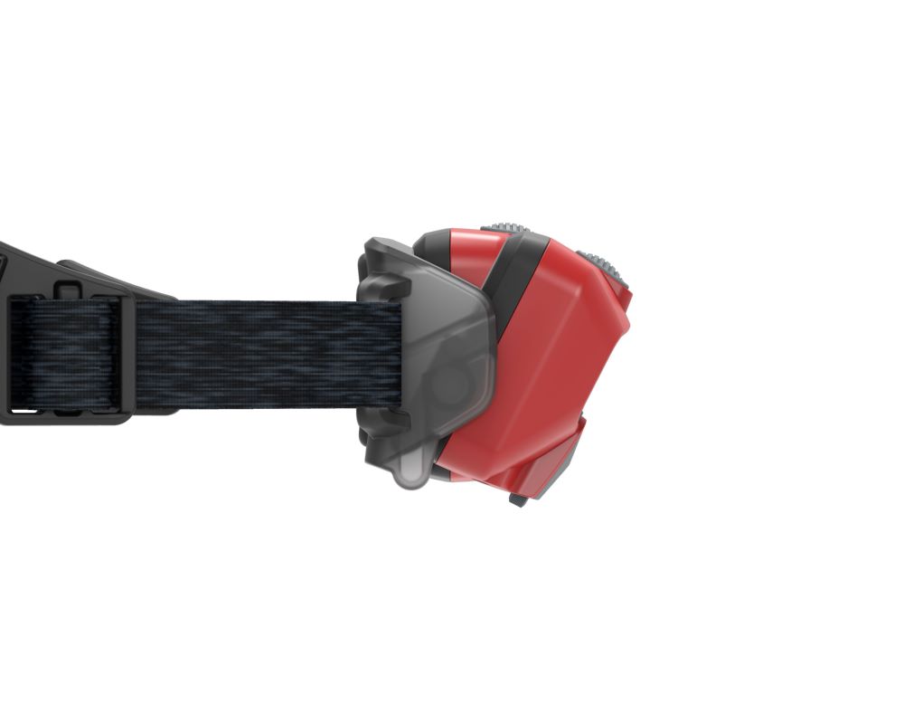 Produktbild Schlanke, aufladbare Stirnlampe mit Digitalfokus und rotem Frontlicht bild 2