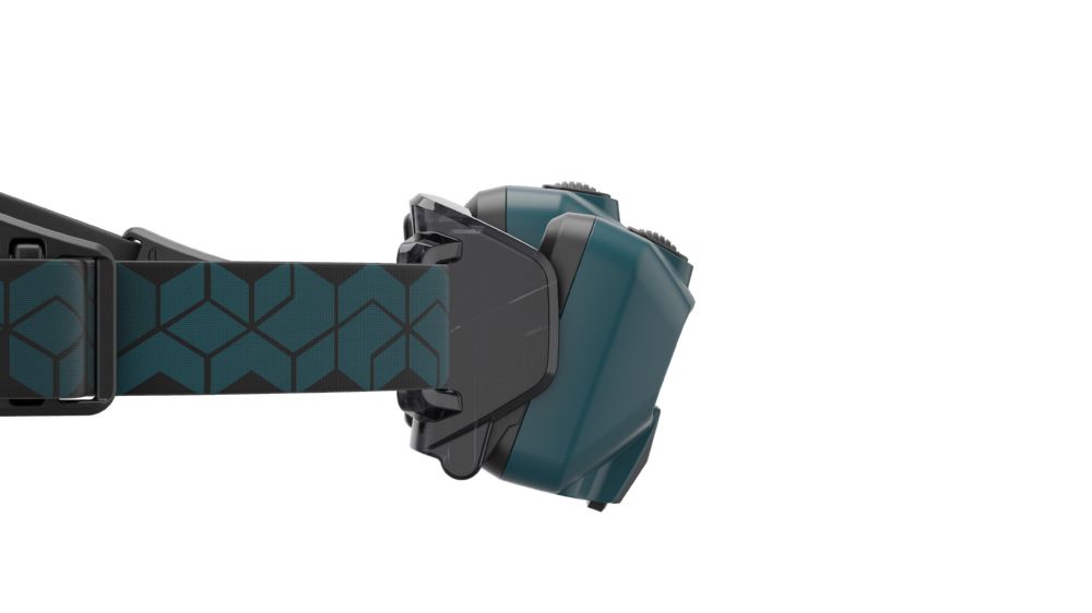 Produktbild Schlanke, aufladbare Stirnlampe mit Digitalfokus und rotem Frontlicht bild 2