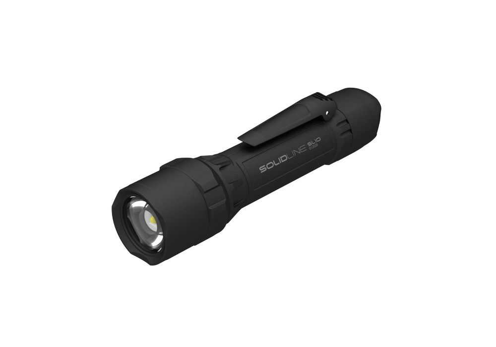 Produktbild Ledlenser Solidline SL10 Leistungsstarke Taschenlampe 20 cm aus Kunststoff IP54