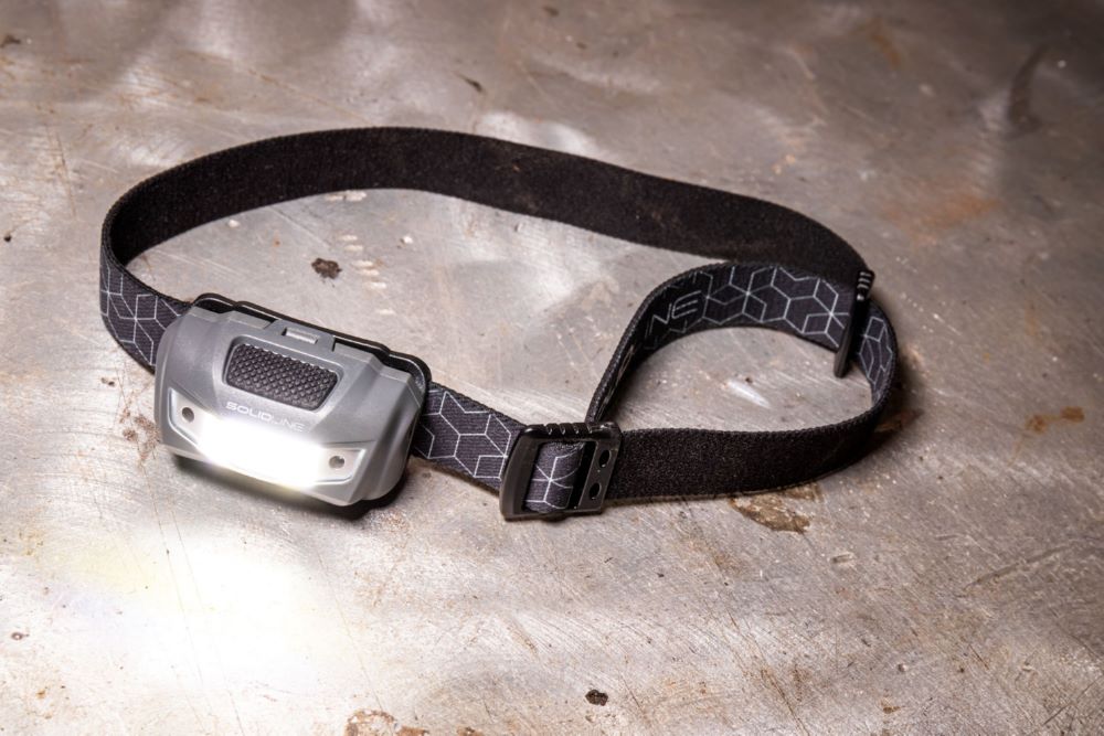 Produktbild Solidline SH1 Robuste, preisgünstige Alltags-Stirnlampe, 110 lm bild 2