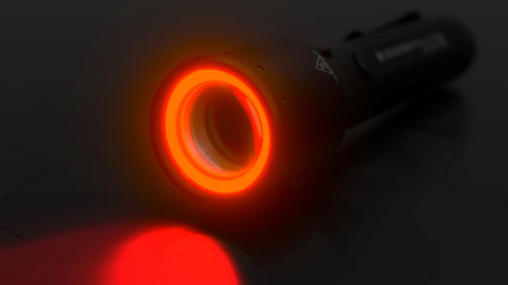 Produktbild Wiederaufladbare LEP-Taschenlampe mit über 1000 m Leuchtweite bild 3