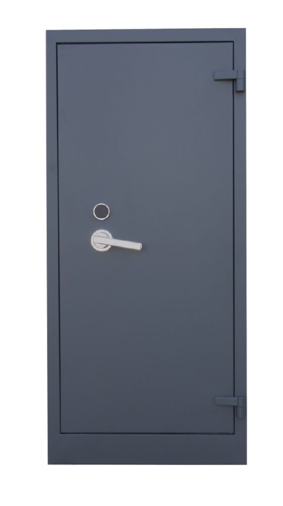 Produktbild Lüllmann Flügeltürenschrank feuergeschützt 4 OH 1500 x 700 x 550 mm anthrazit bild 2