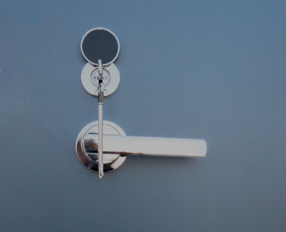 Produktbild Lüllmann Flügeltürenschrank feuergeschützt 4 OH 1500 x 700 x 550 mm anthrazit bild 3