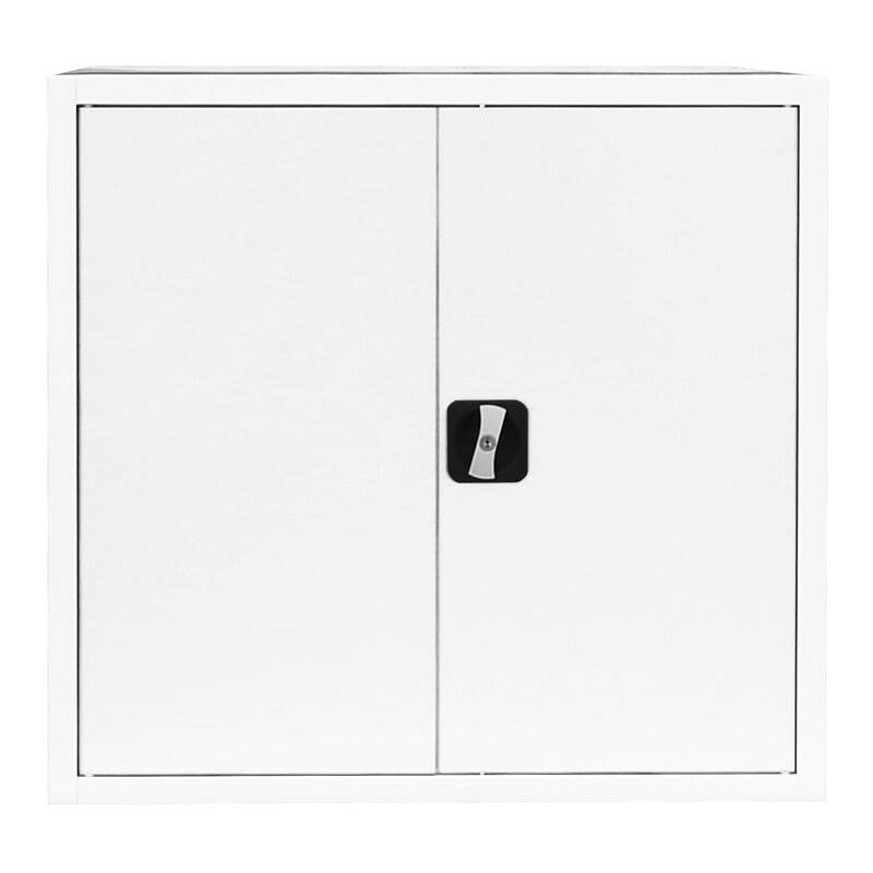 Produktbild Lüllmann Flügeltürenschrank mit 1 Fachboden 750 x 800 x 383 mm in signalweiß bild 2