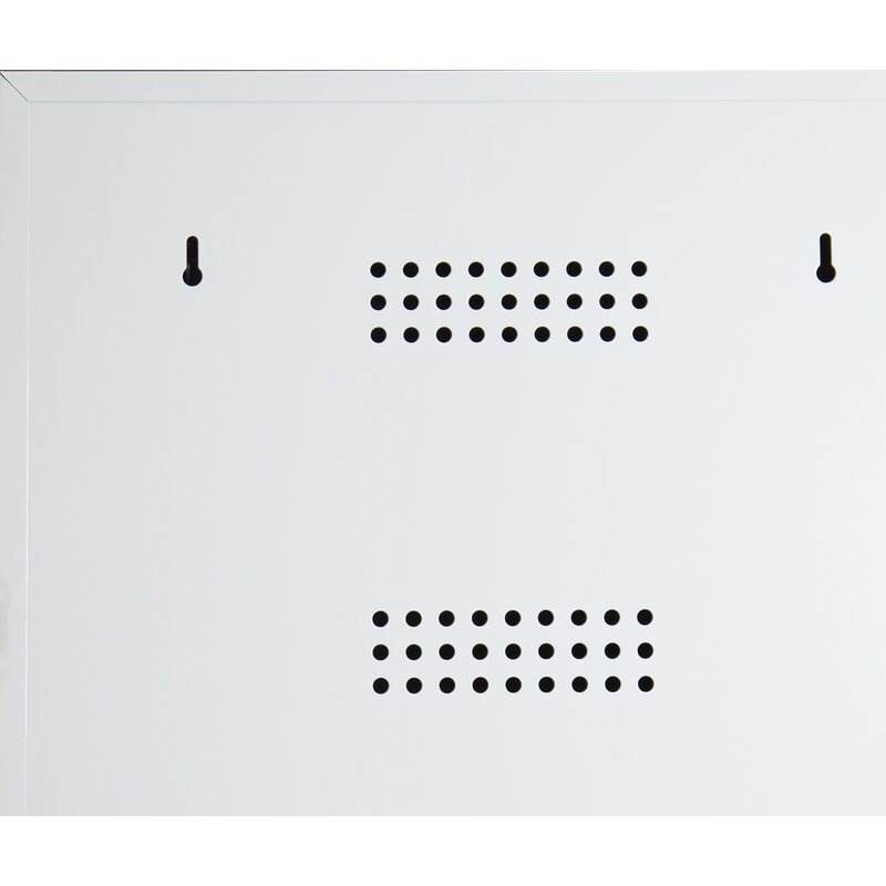 Produktbild Lüllmann Laptopschrank,elektrifiziert 10 Fächer 1800 x 500 x 500 mm in lichtgrau bild 7