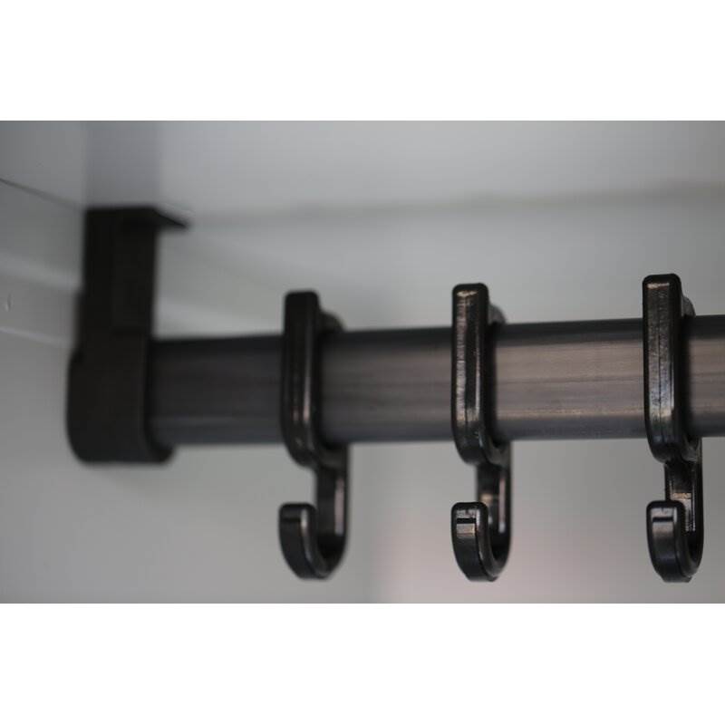 Produktbild Lüllmann Mehrzweckspind 2 Abteile 1800 x 600 x 500 mm RAL 7035 lichtgrau bild 4