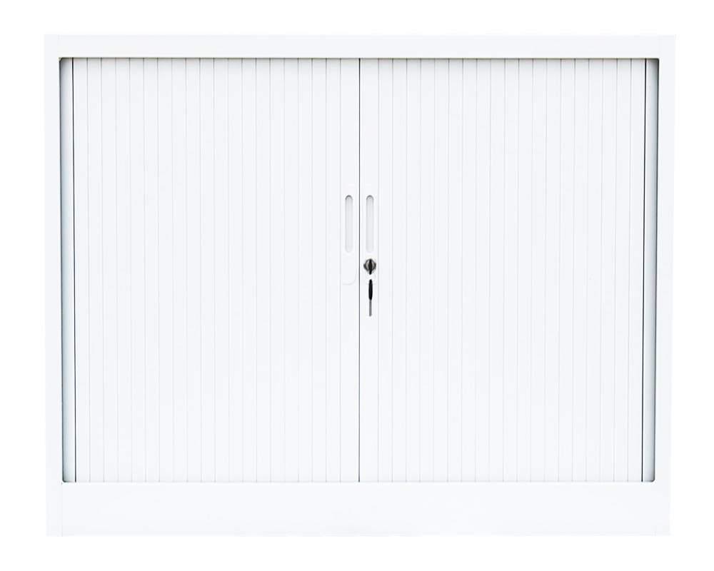 Produktbild Lüllmann Rollladenschrank mit 1 Fachboden 750 x 1000 x 457 mm in signalweiß bild 2