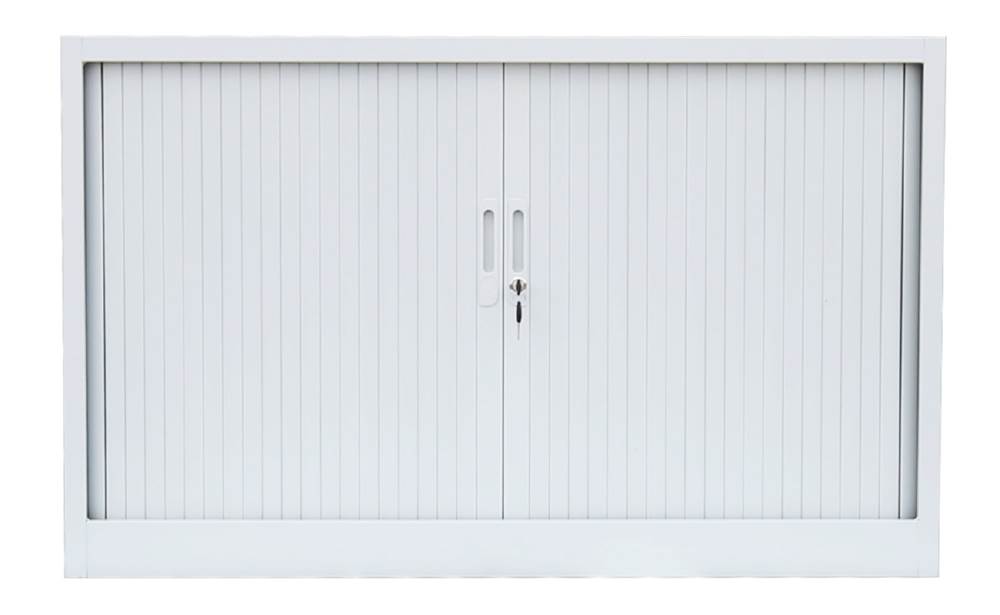 Produktbild Lüllmann Rollladenschrank mit 1 Fachboden 750 x 1200 x 457 mm in signalweiß bild 2