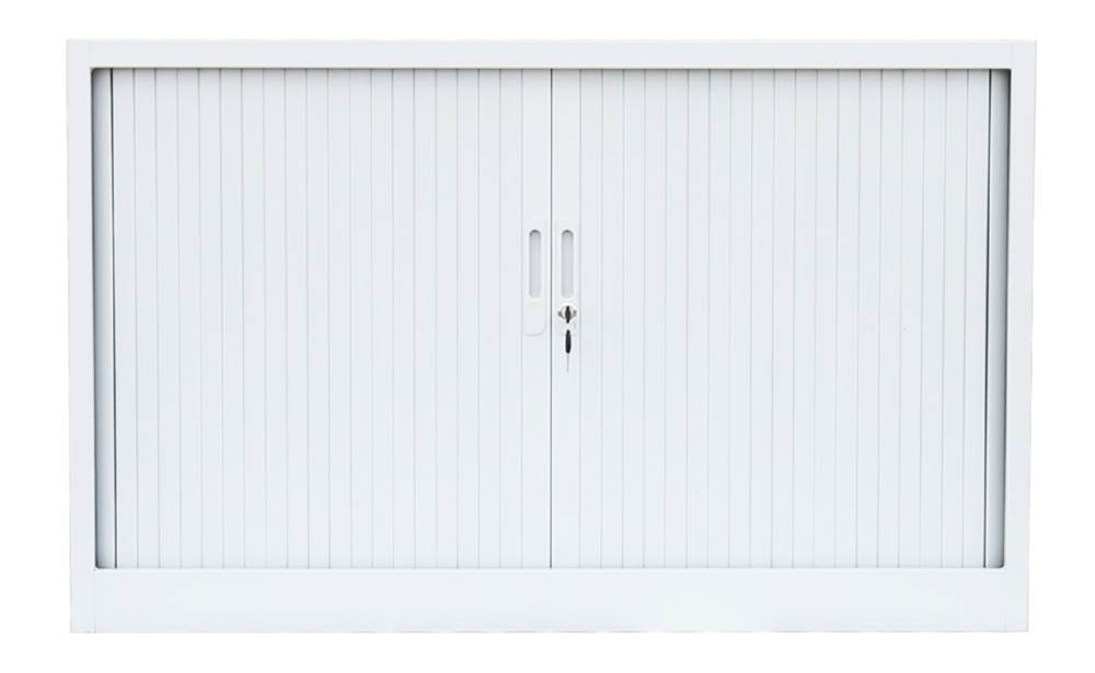 Produktbild Lüllmann Rollladenschrankmit 2 Fachböden 1050 x 1200 x 457 mm in signalweiß bild 2